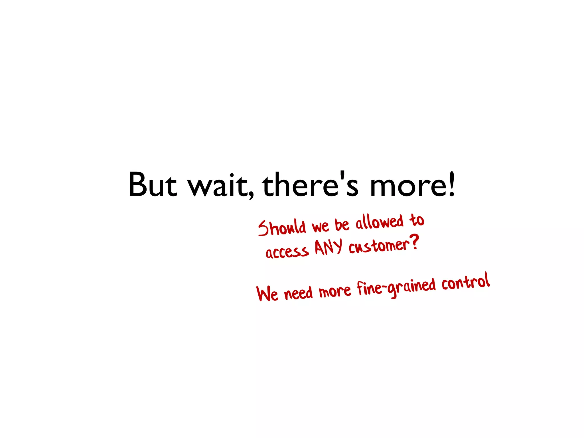 But wait, there's more!
 