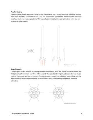Model Rocket Spring Separation Designing your own model rocket | PDF