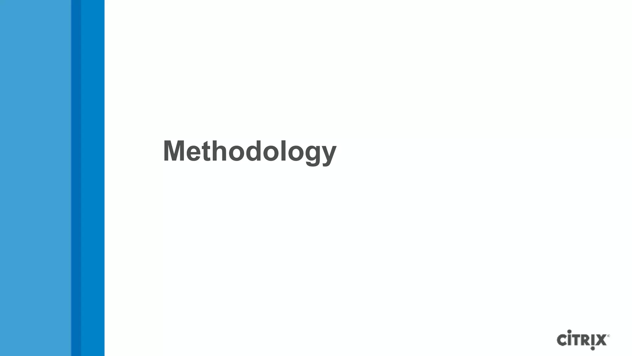 Methodology
 