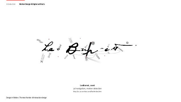 in motion design