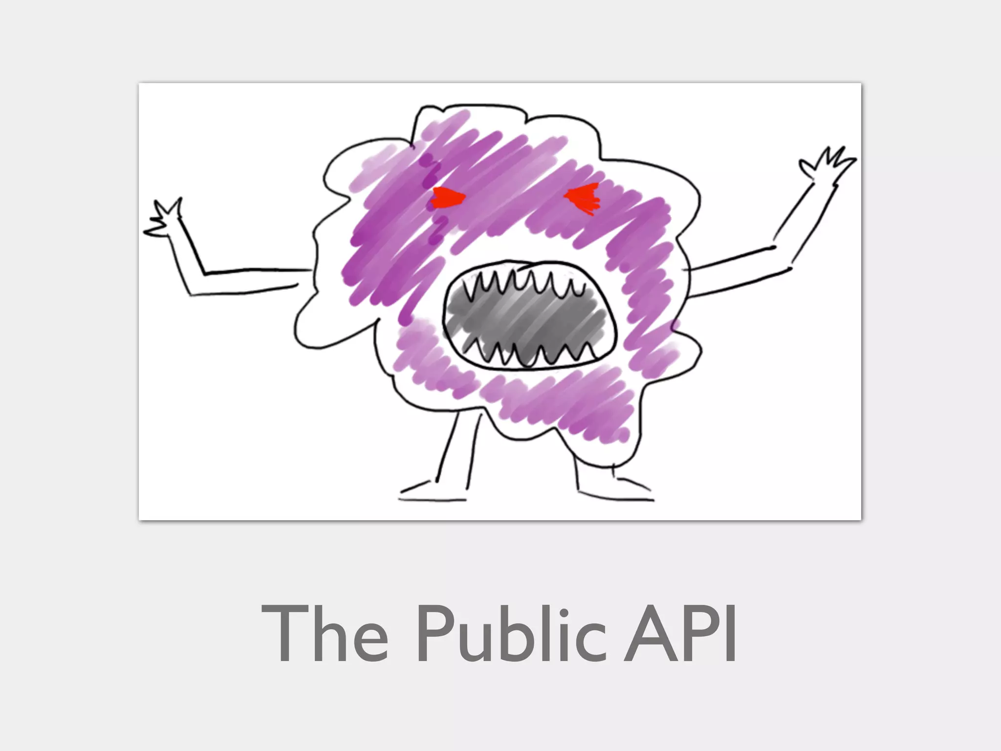 The Public API

 