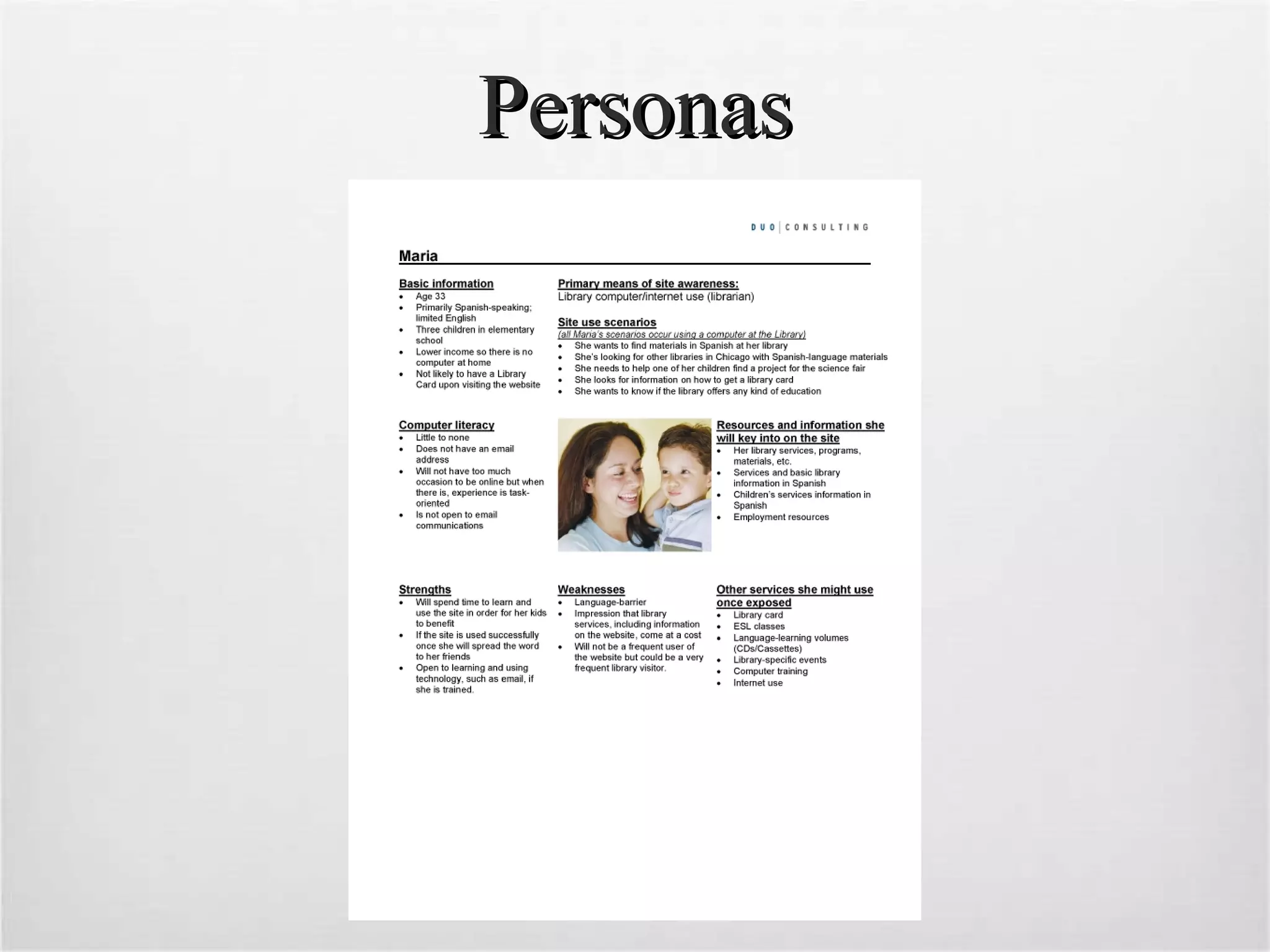Personas 