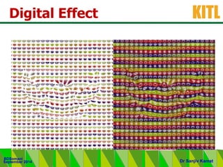 .
KITL
September 2014
BDSomani
Dr Sanjiv Kamat
Digital Effect
 