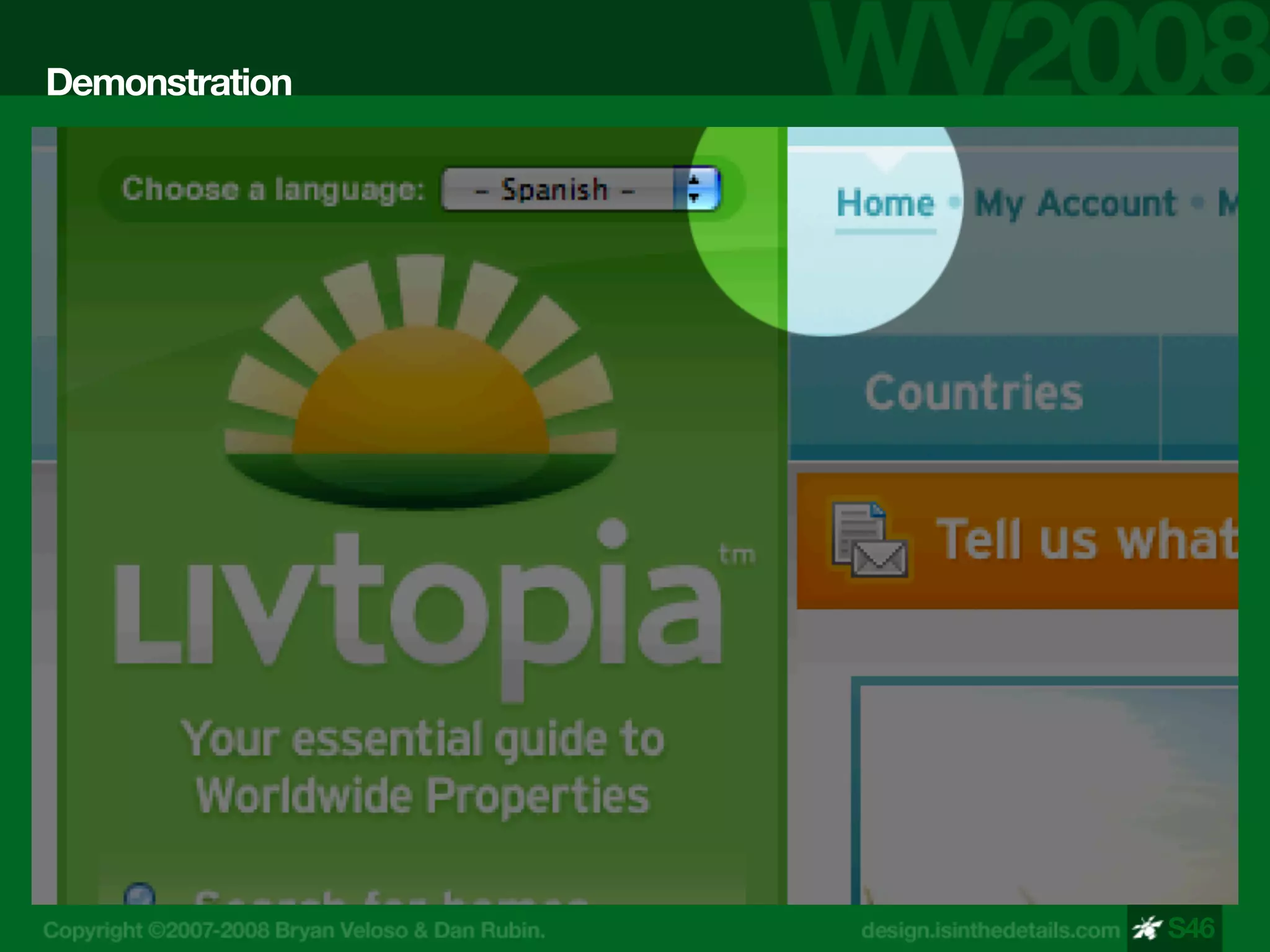 Design Is In The Details - WV 2008