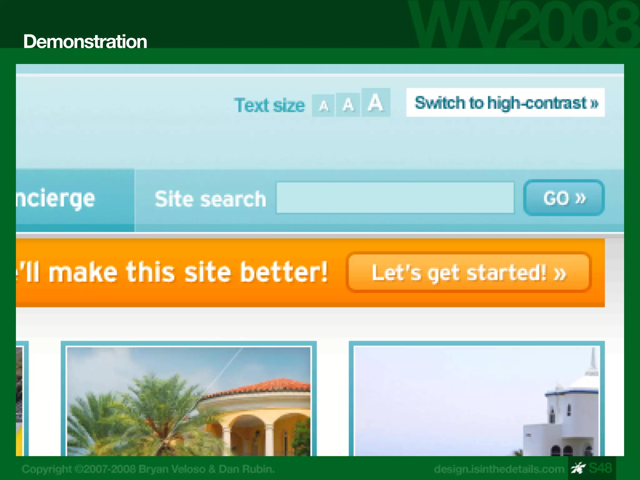 Design Is In The Details - WV 2008