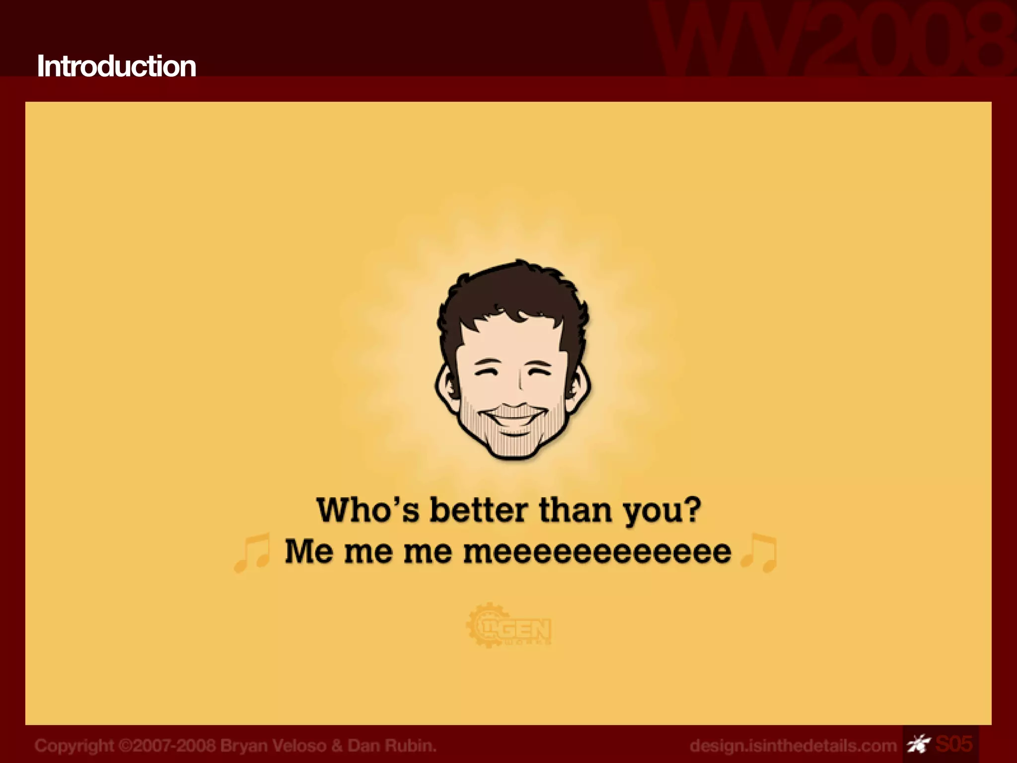 Design Is In The Details - WV 2008