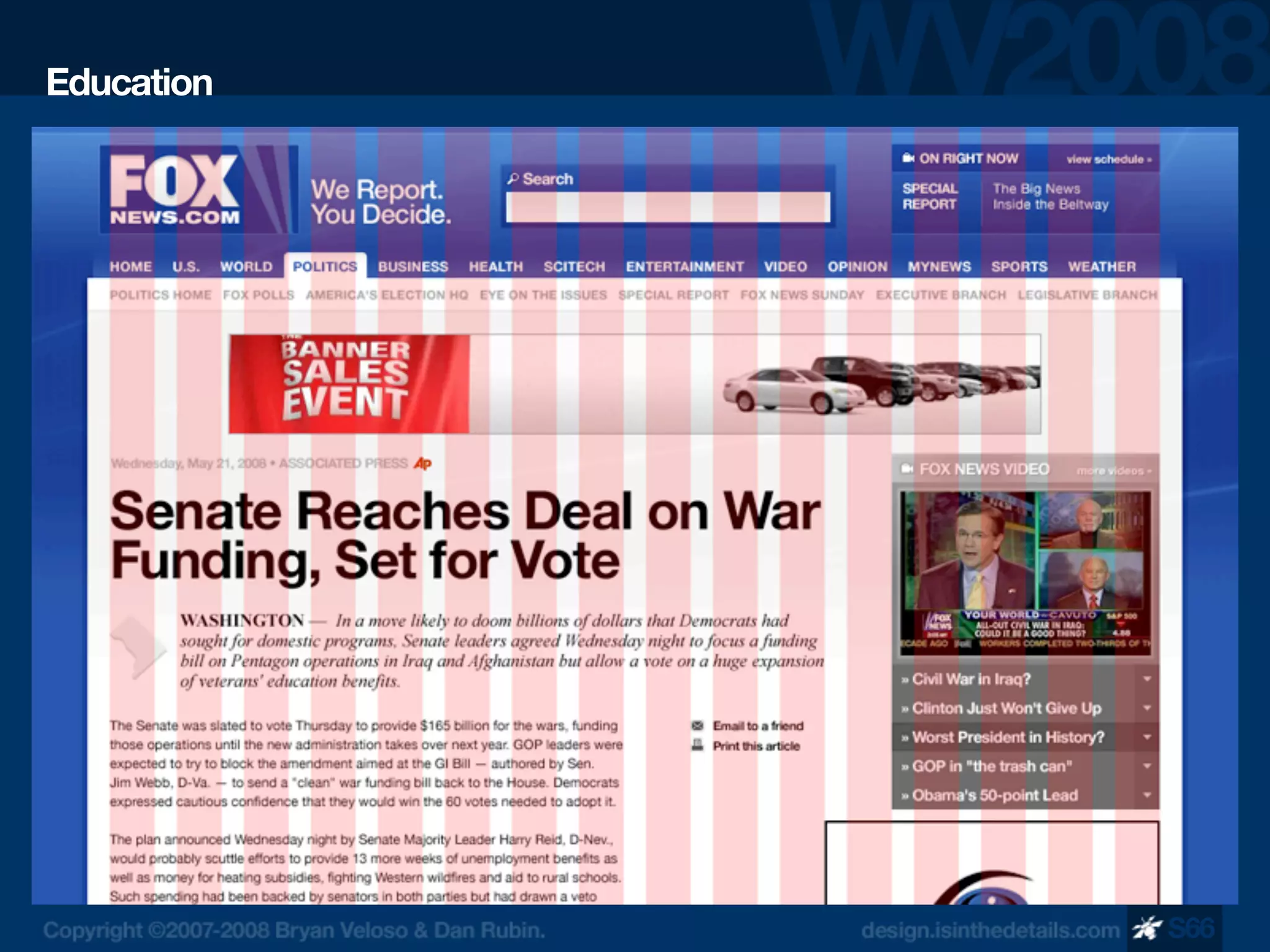 Design Is In The Details - WV 2008