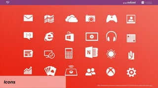 Icons
        http://freebiesbug.com/wp-content/uploads/2012/12/windows-8-metro-psd-icons.jpg
 
