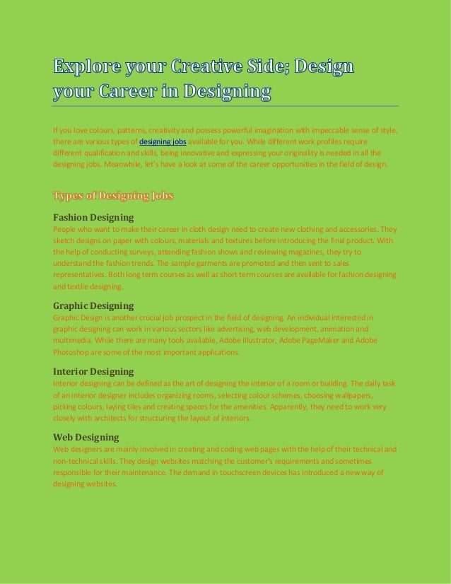 Designing Jobs Across India Wisdomjobs