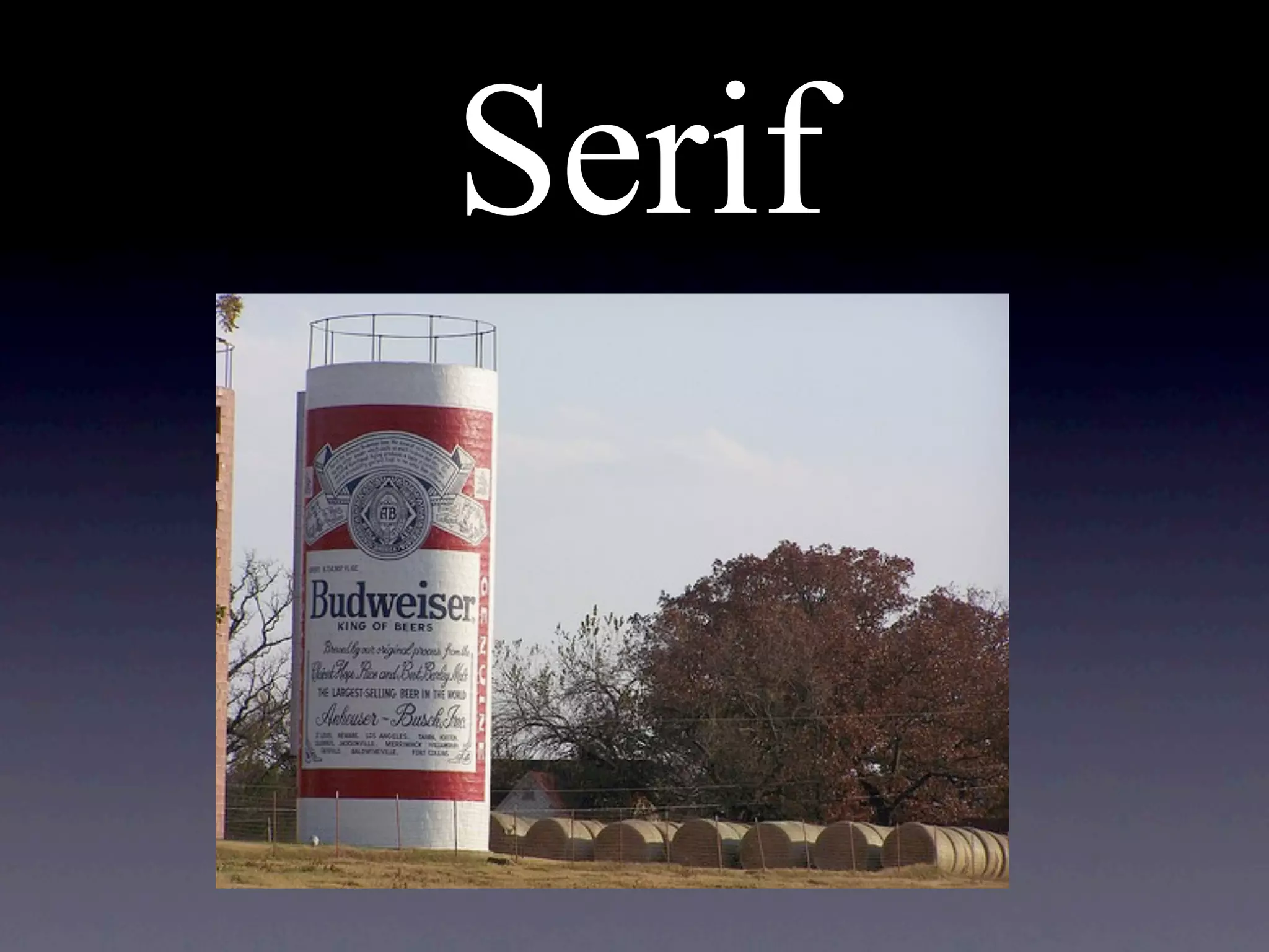 Serif
 