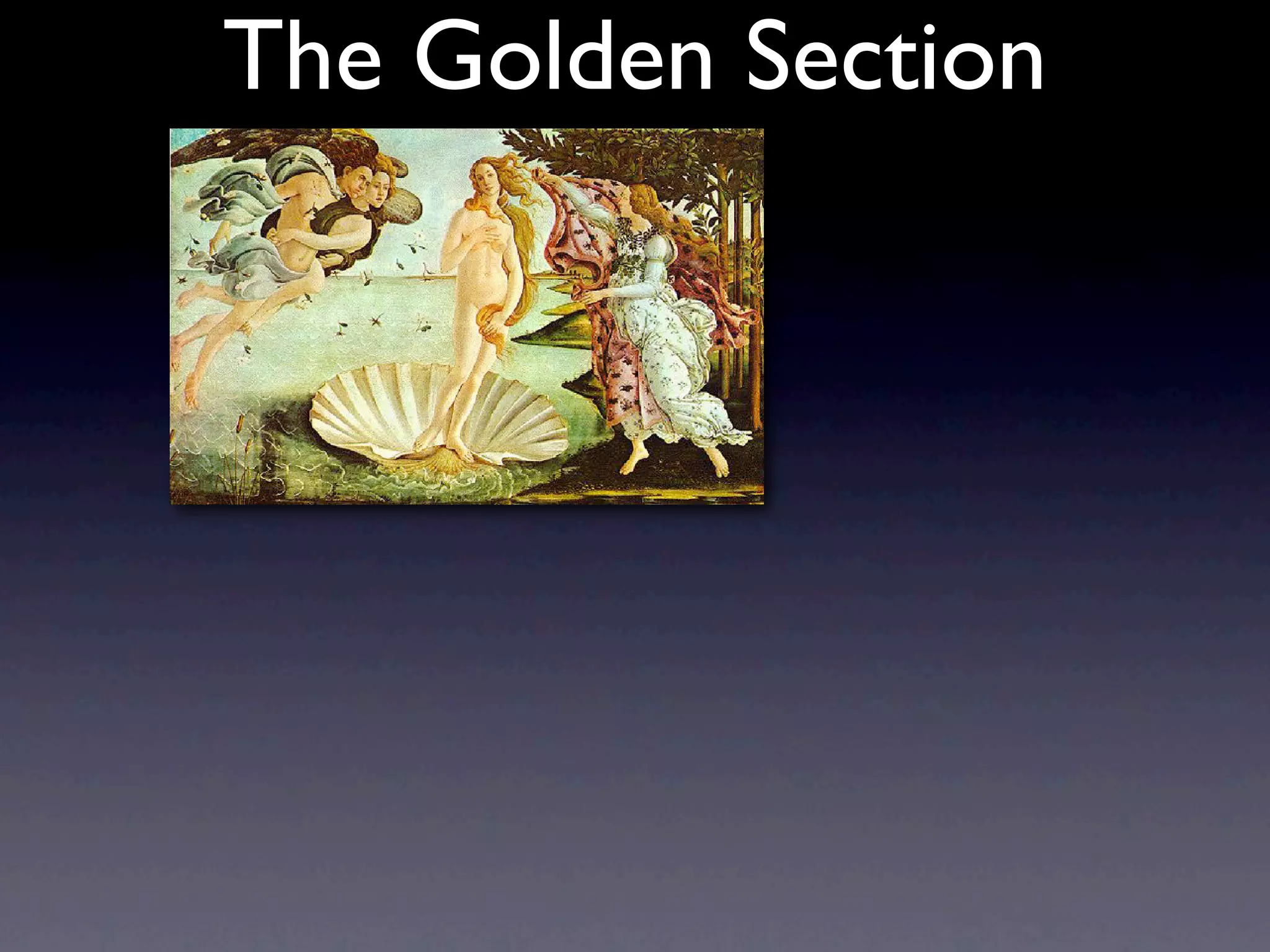 The Golden Section
 