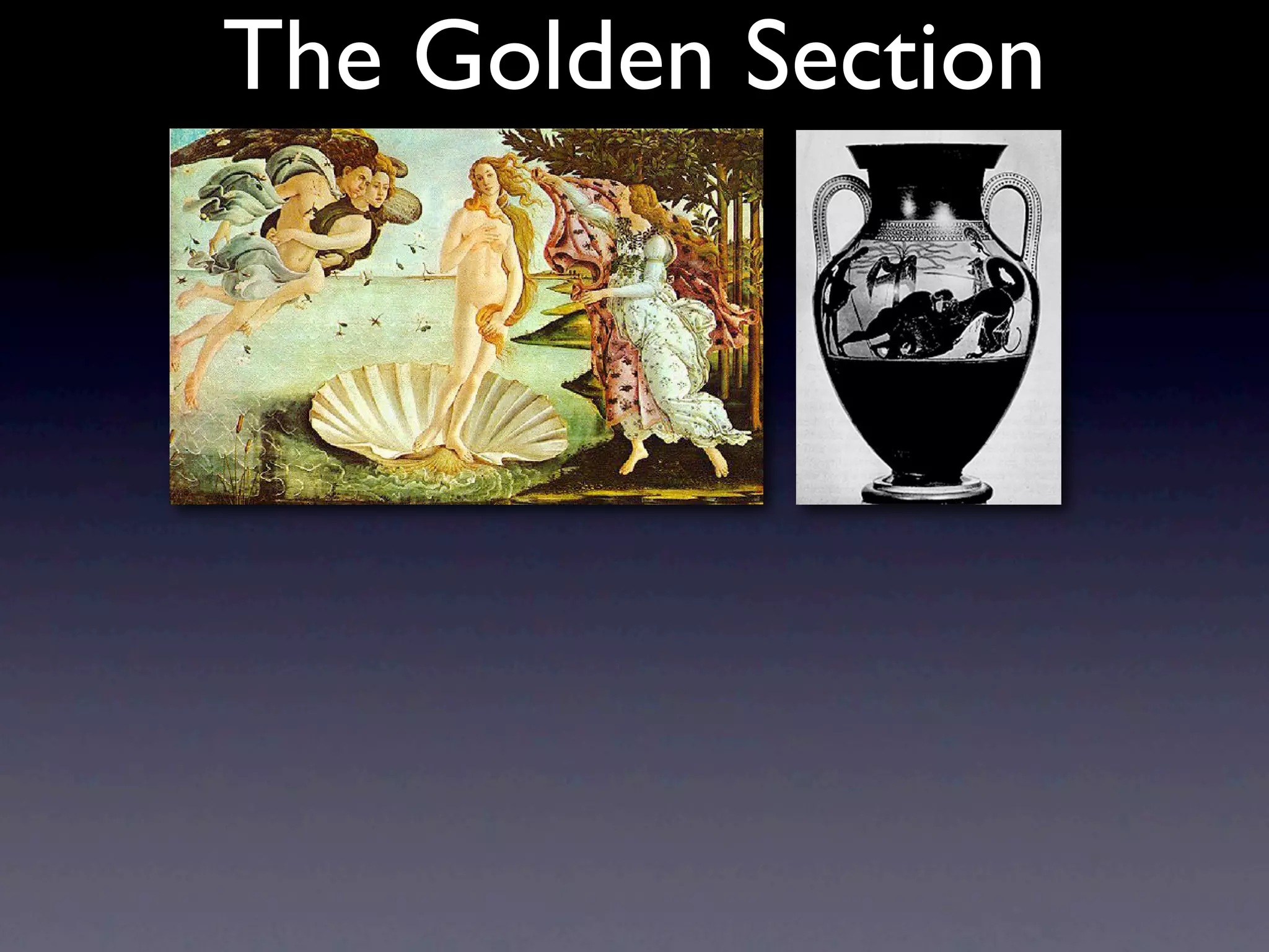 The Golden Section
 