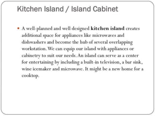 Design kitchen and details