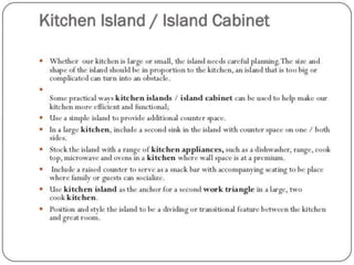 Design kitchen and details