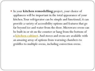 Design kitchen and details