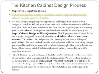 Design kitchen and details