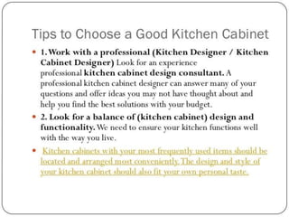 Design kitchen and details