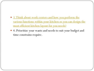 Design kitchen and details