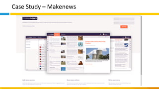 www.productcamphyd.com
Case Study – Makenews
 