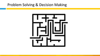 Problem Solving & Decision Making
 