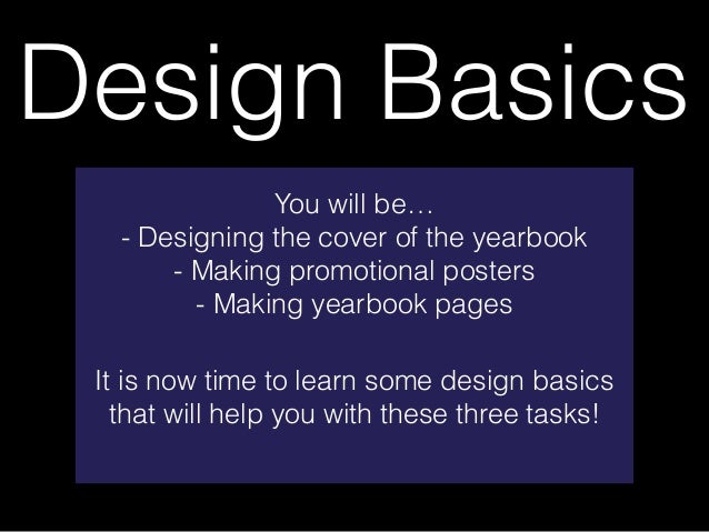 introduction to design yearbook