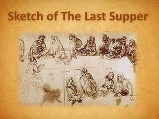 Sketch of The Last Supper
 