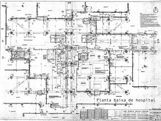 Planta baixa de hospital
 
