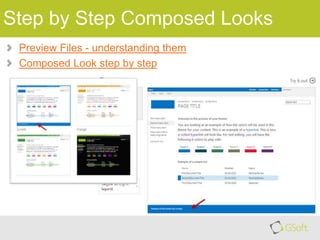 Step by Step Composed Looks
Preview Files - understanding them
Composed Look step by step

 