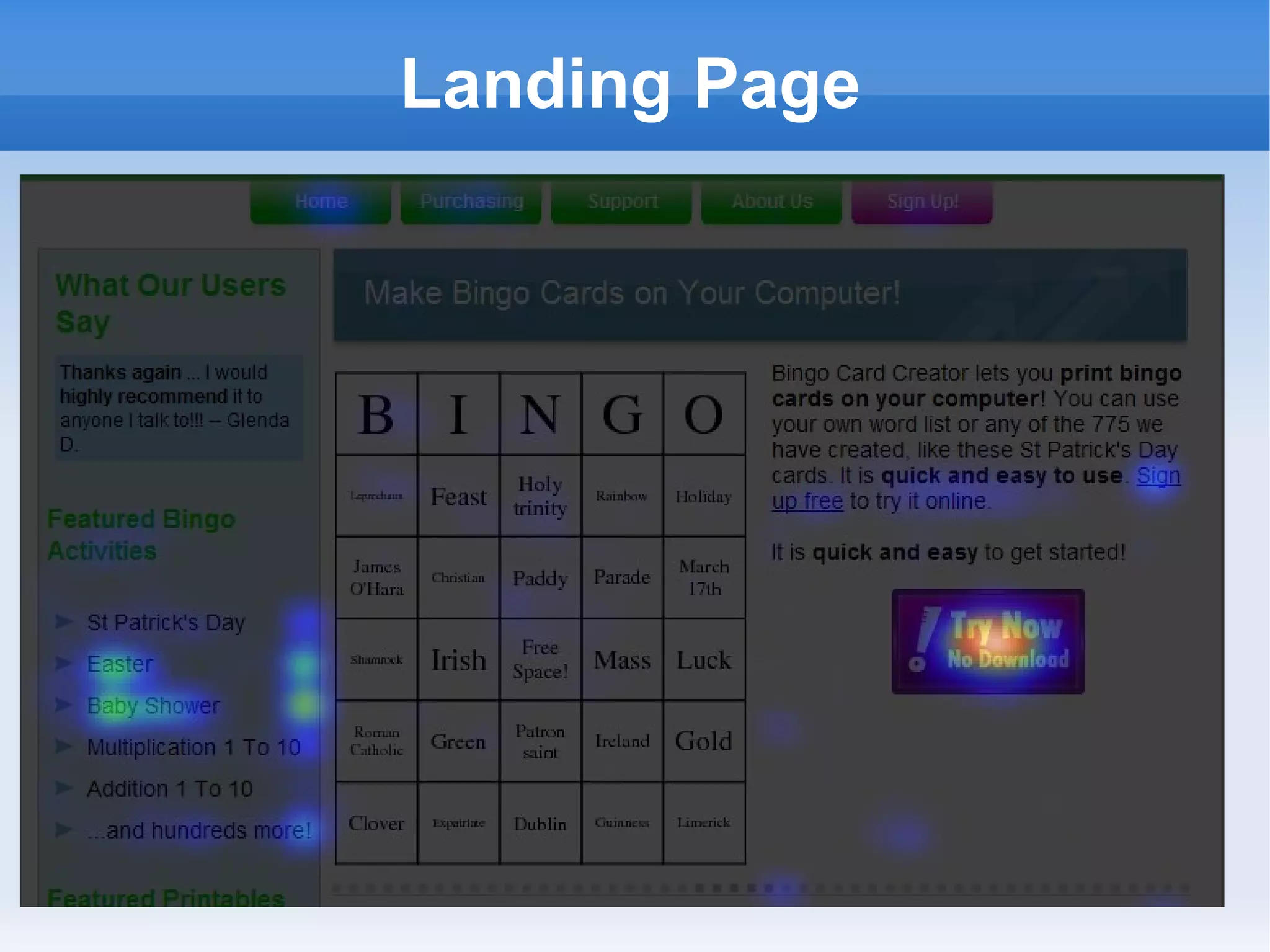 Landing Page Photo of problem solved goes here 