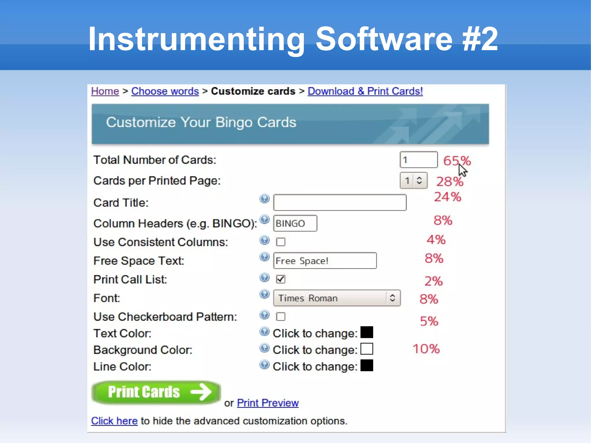 Instrumenting Software #2 