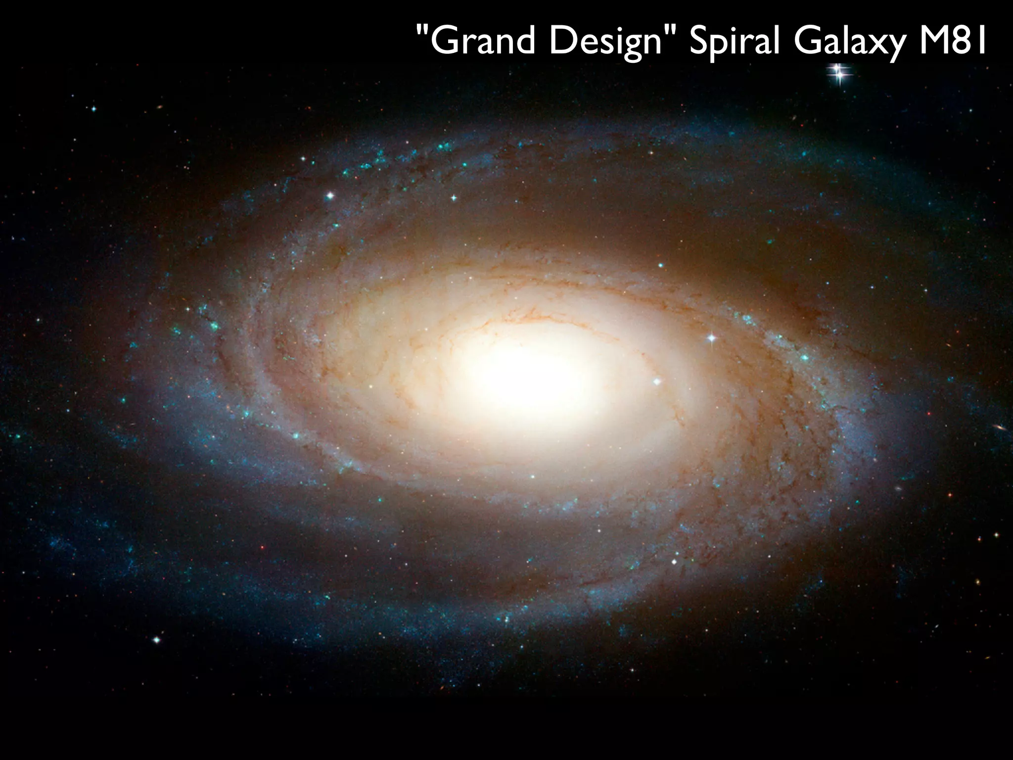 "Grand Design" Spiral Galaxy M81
 