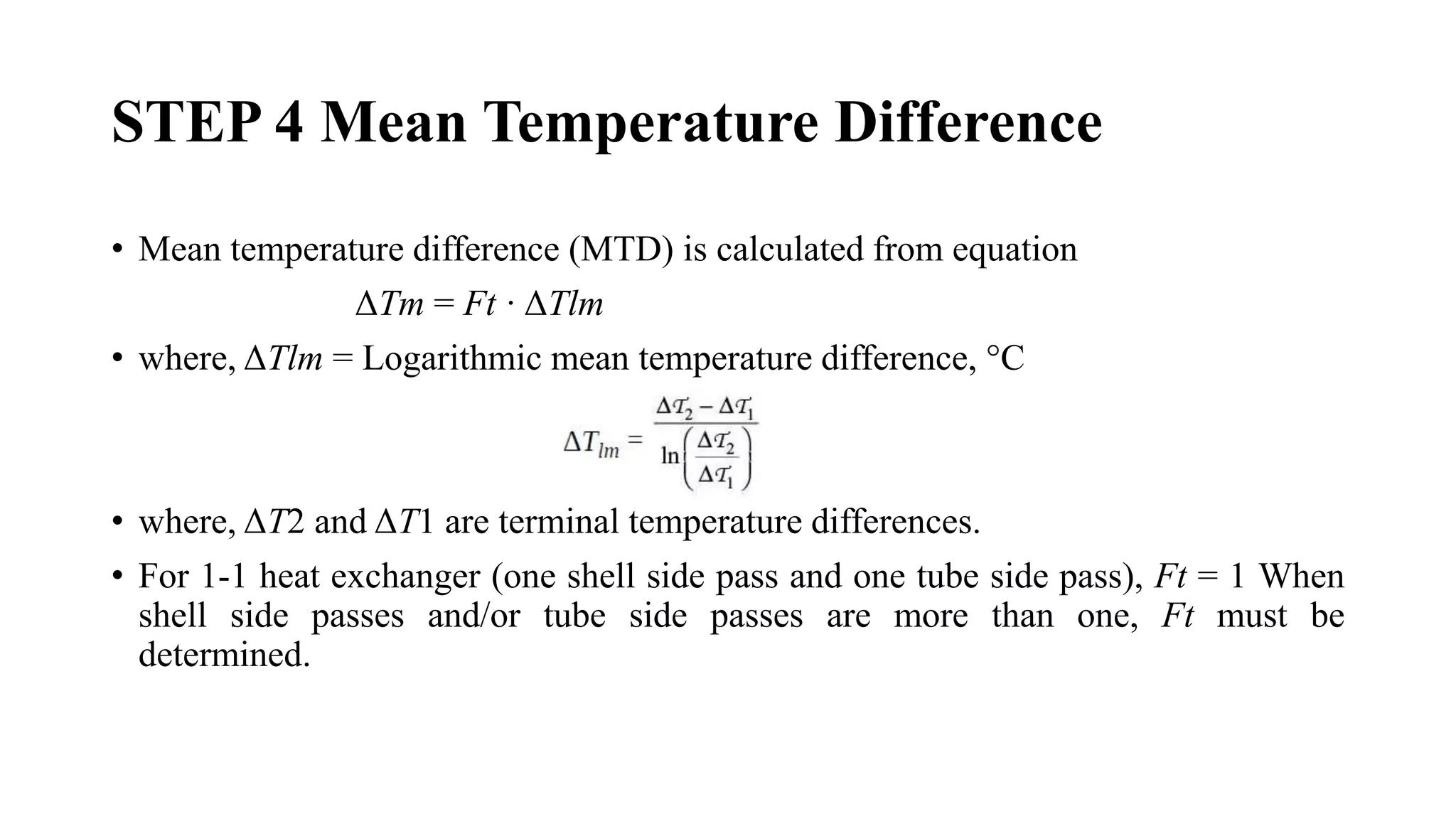 Design method for shell tube heat exchanger | PPTX