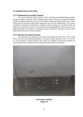 Design of 210 Sewage Treatment Plant | PDF