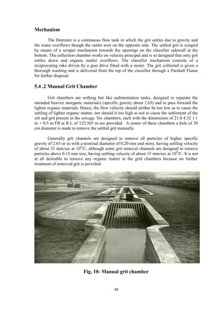 Design of 210 Sewage Treatment Plant | PDF