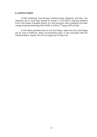 Design of 210 Sewage Treatment Plant | PDF