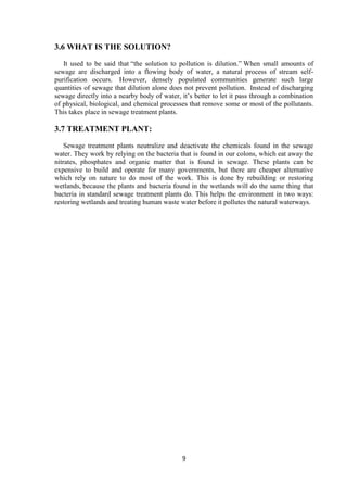 Design of 210 Sewage Treatment Plant | PDF