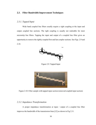 Design of a microstrip bandpass filter for 3.1 10.6 g hz uwb system | PDF
