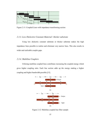 Design of a microstrip bandpass filter for 3.1 10.6 g hz uwb system | PDF