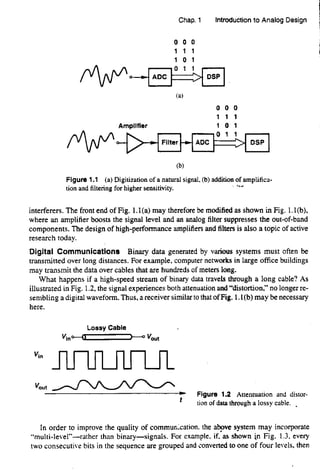 Design of analog cmos integrated circuits | PDF