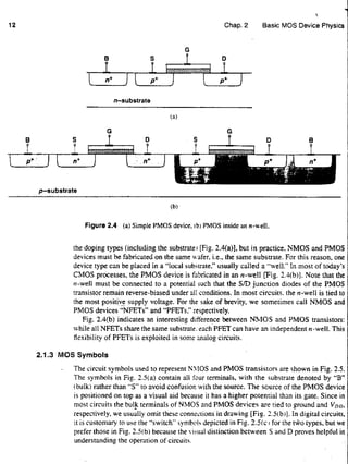 Design of analog cmos integrated circuits | PDF