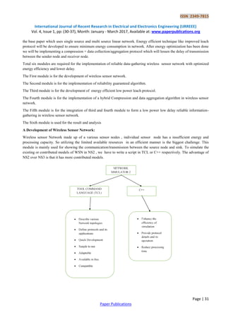 Design of a Reliable Wireless Sensor Network with Optimized Energy ...