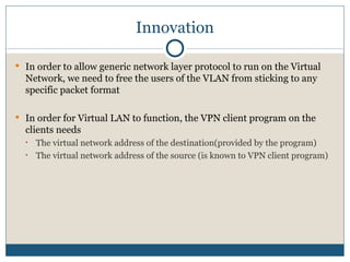 Design of a Virtual Private Network | PPT