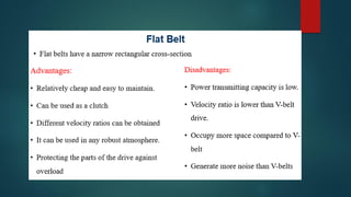 Design of belt drives | PDF