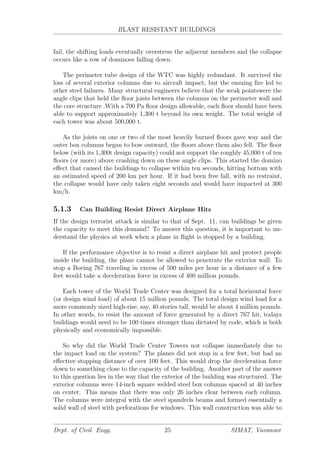 Architectural And Structural Design Of Blast Resistant Buildings | PDF