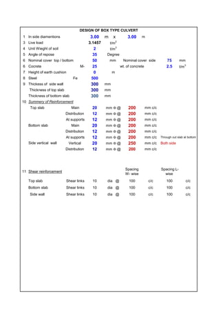 Design of box | PDF