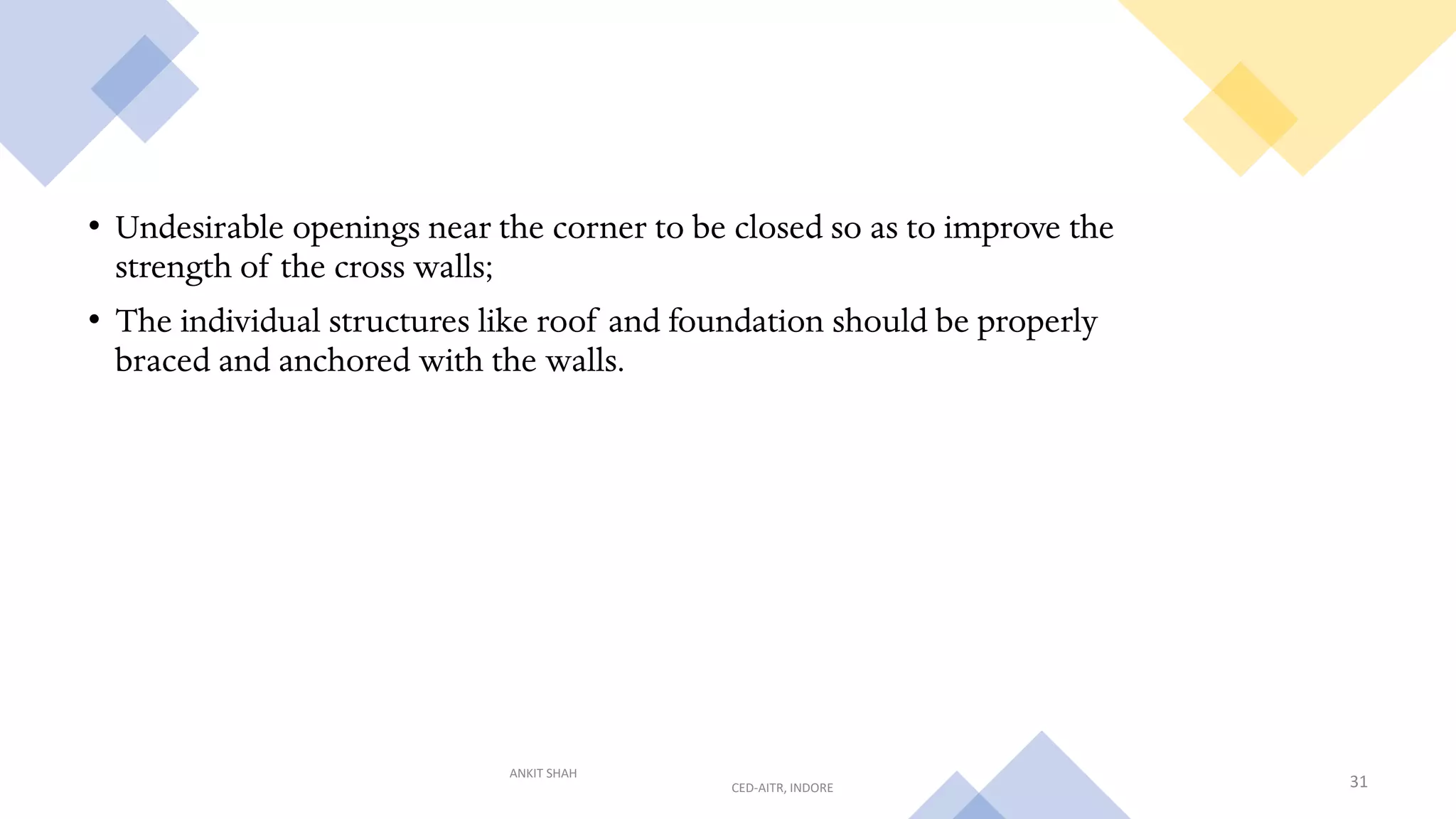 Design of buildings in cyclone prone areas | PDF