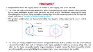 Design of Chain Drives in context of Machine Design | PPTX