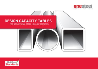 DESIGN CAPACITY TABLES
	 		FOR	STRUCTURAL	STEEL	HOLLOW	SECTIONS
 