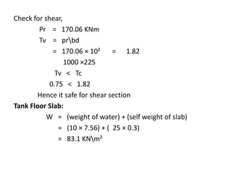 DESIGN OF CIRCULAR OVERHEAD WATER TANK.pptx