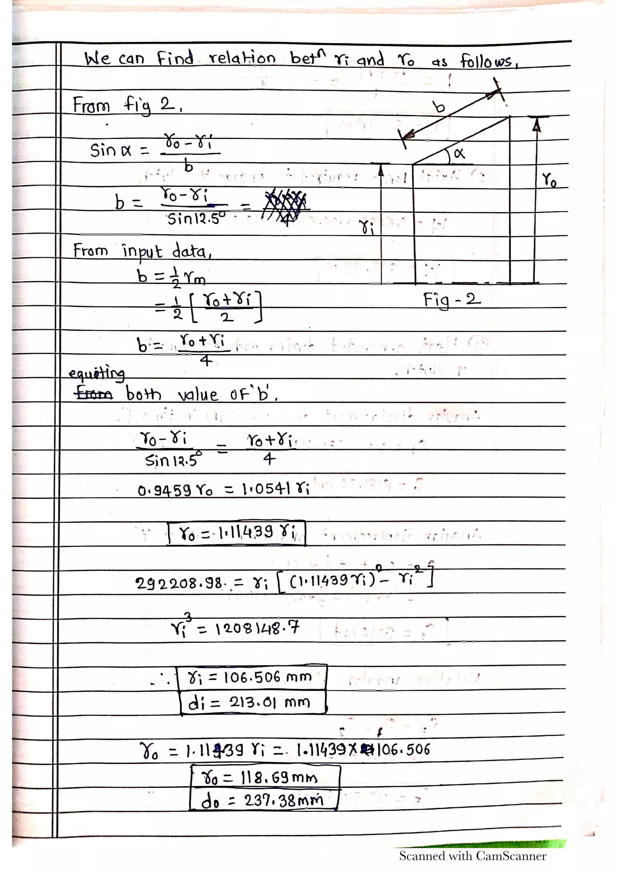 Design of Clutch numerical by Prof. Sagar Dhotare